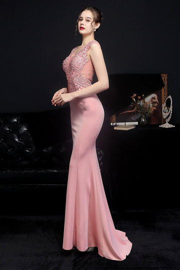 Blush Havfrue Prom Kjole